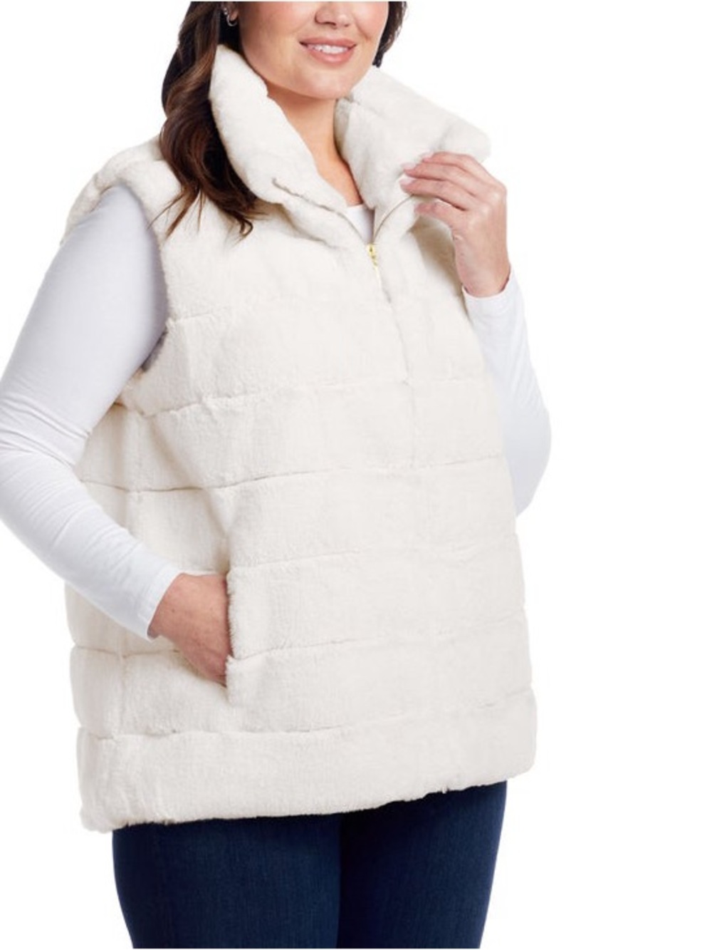 Weatherproof – Women's Faux Fur Vest
